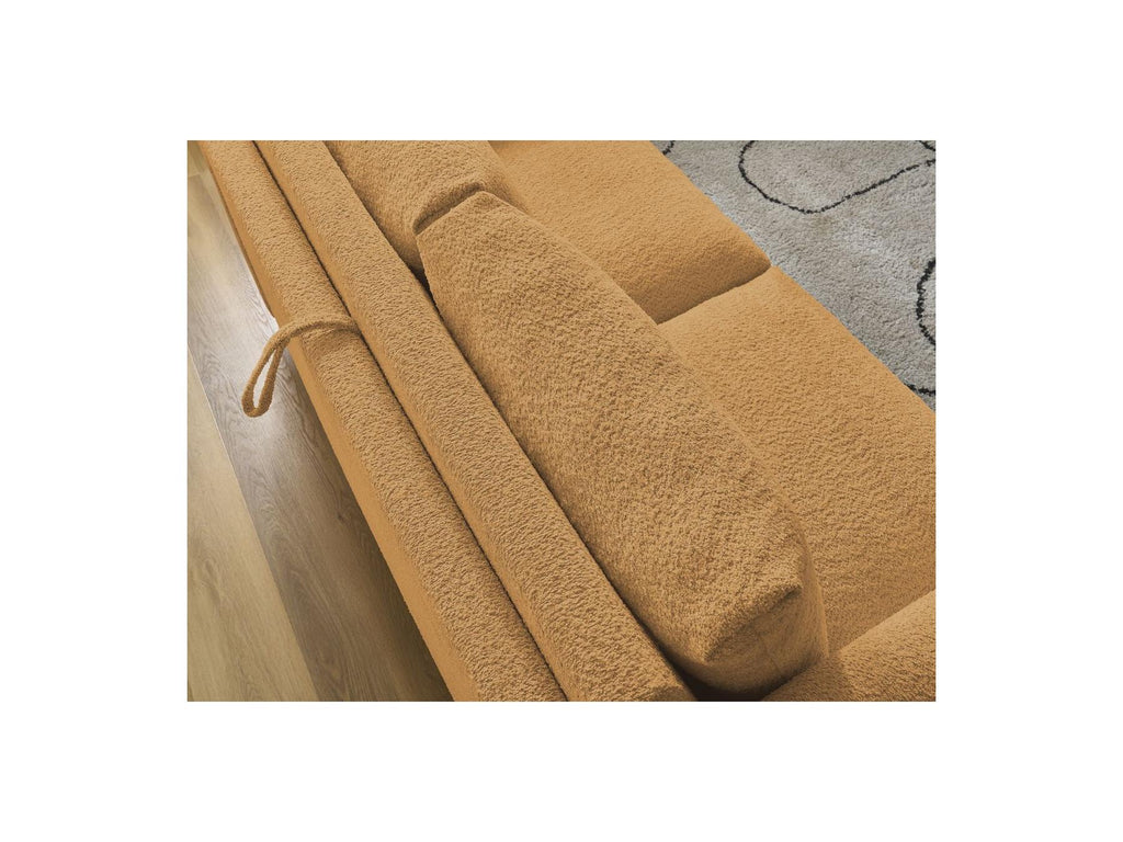 Cocoone - Canapé Droit Convertible Nouveau Ouverture Express - Tissu Bouclette