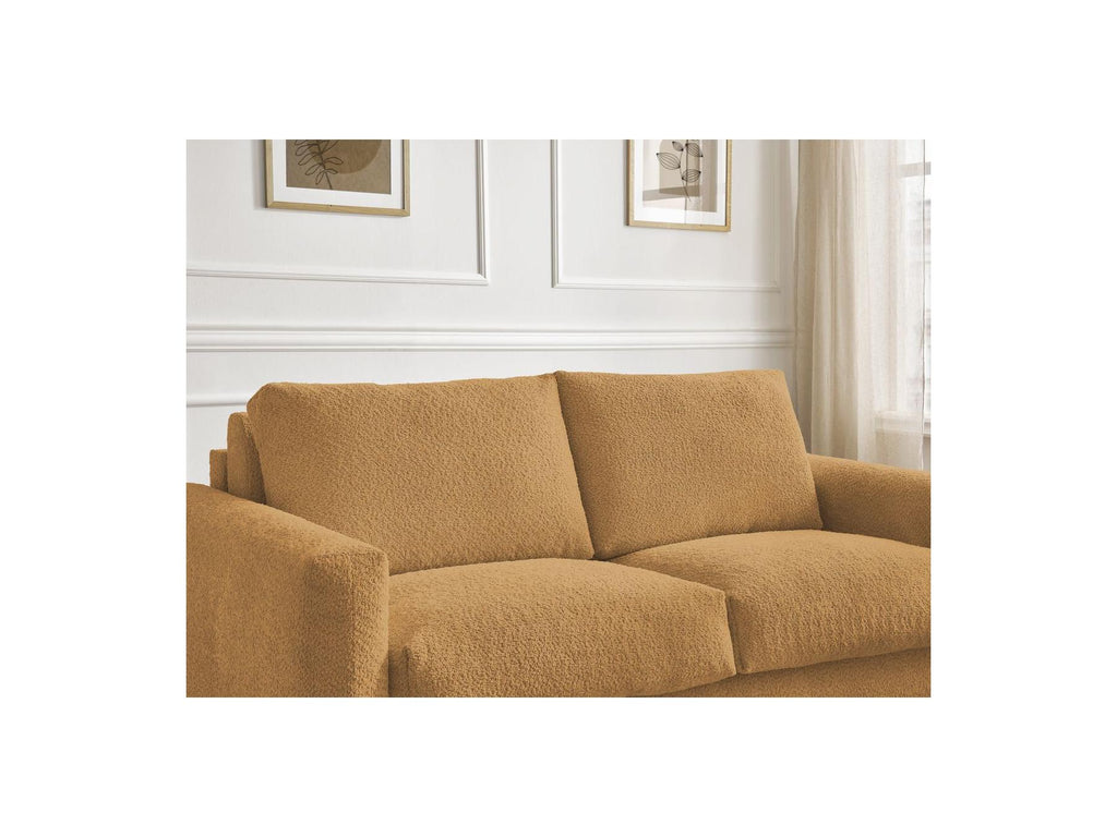 Cocoone - Canapé Droit Convertible Nouveau Ouverture Express - Tissu Bouclette