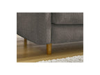 Cocoone - Canapé Droit Convertible Nouveau Ouverture Express - Tissu Bouclette