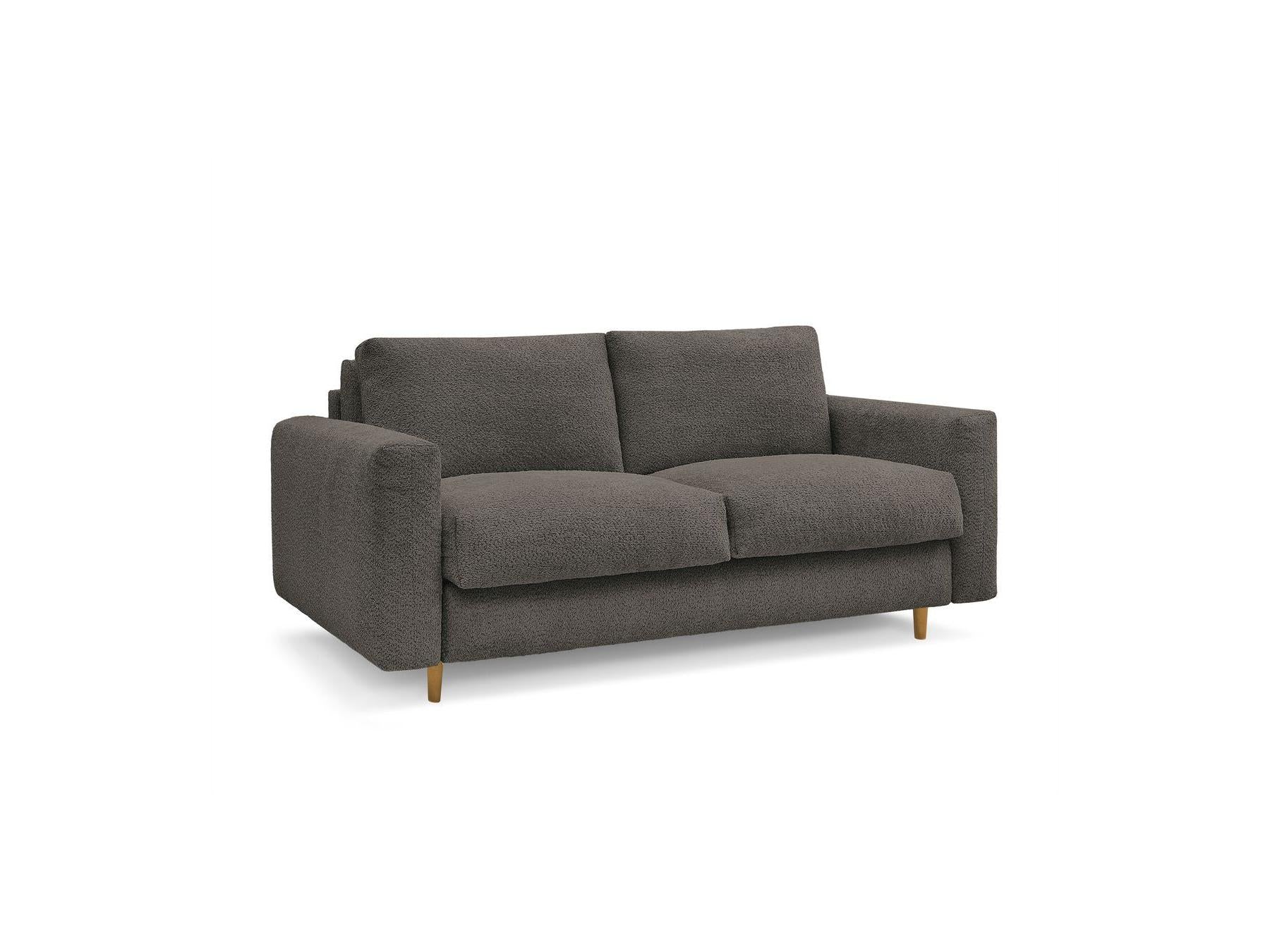 Cocoone - Canapé Droit Convertible Nouveau Ouverture Express - Tissu Bouclette