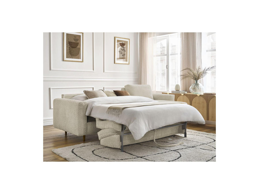 Cocoone - Canapé D'Angle Réversible Convertible Nouveau Ouverture Express - Tissu Bouclette