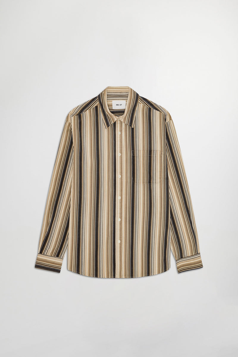 Chemise Deon - Green Stripe