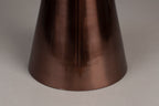 Mount M - Side Table - Aluminum - Brown/Black Marble