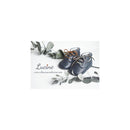 Mini-Arthur Soft Non-Slip Baby Slippers - Navy Blue Leather - Unisex