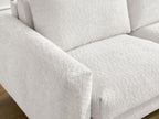 Cocoone - Canapé D'Angle Réversible Convertible Nouveau Ouverture Express - Tissu Bouclette