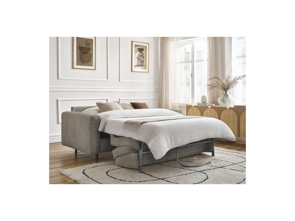 Cocoone - Canapé Droit Convertible Nouveau Ouverture Express - Tissu Bouclette