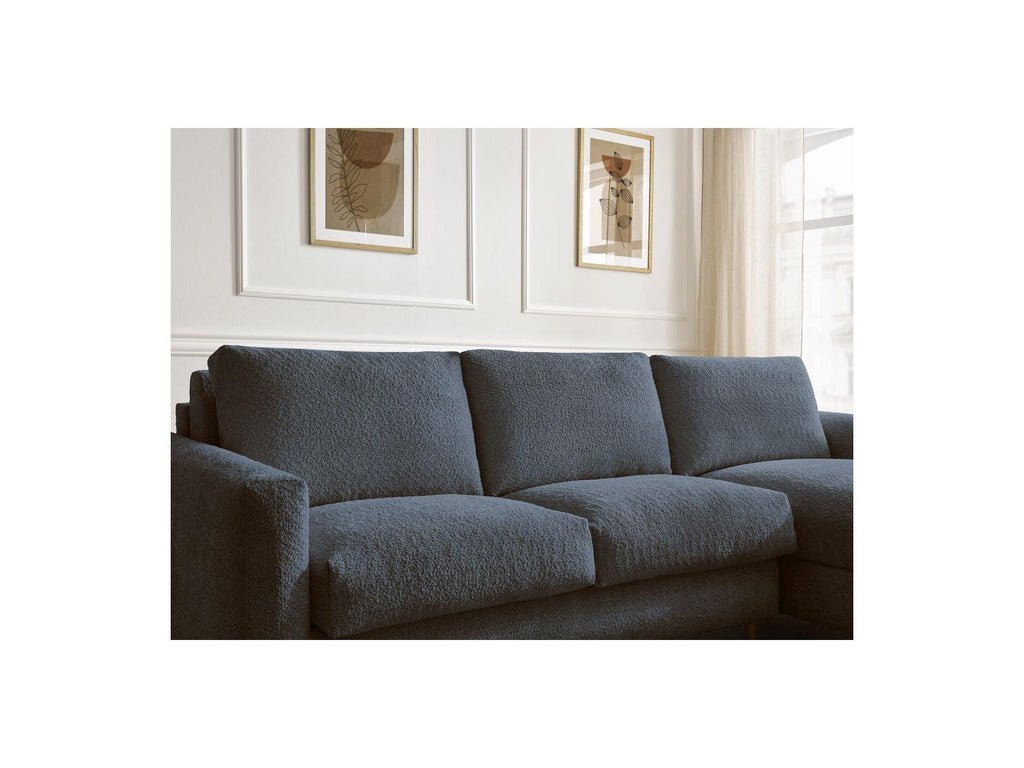 Cocoone - Canapé D'Angle Réversible Convertible Nouveau Ouverture Express - Tissu Bouclette