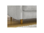 Cocoone - Canapé D'Angle Réversible Convertible Nouveau Ouverture Express - Tissu Bouclette