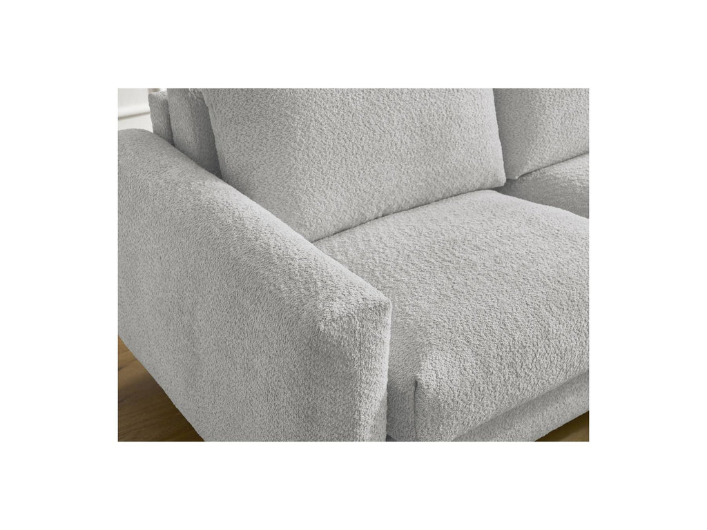Cocoone - Canapé D'Angle Réversible Convertible Nouveau Ouverture Express - Tissu Bouclette