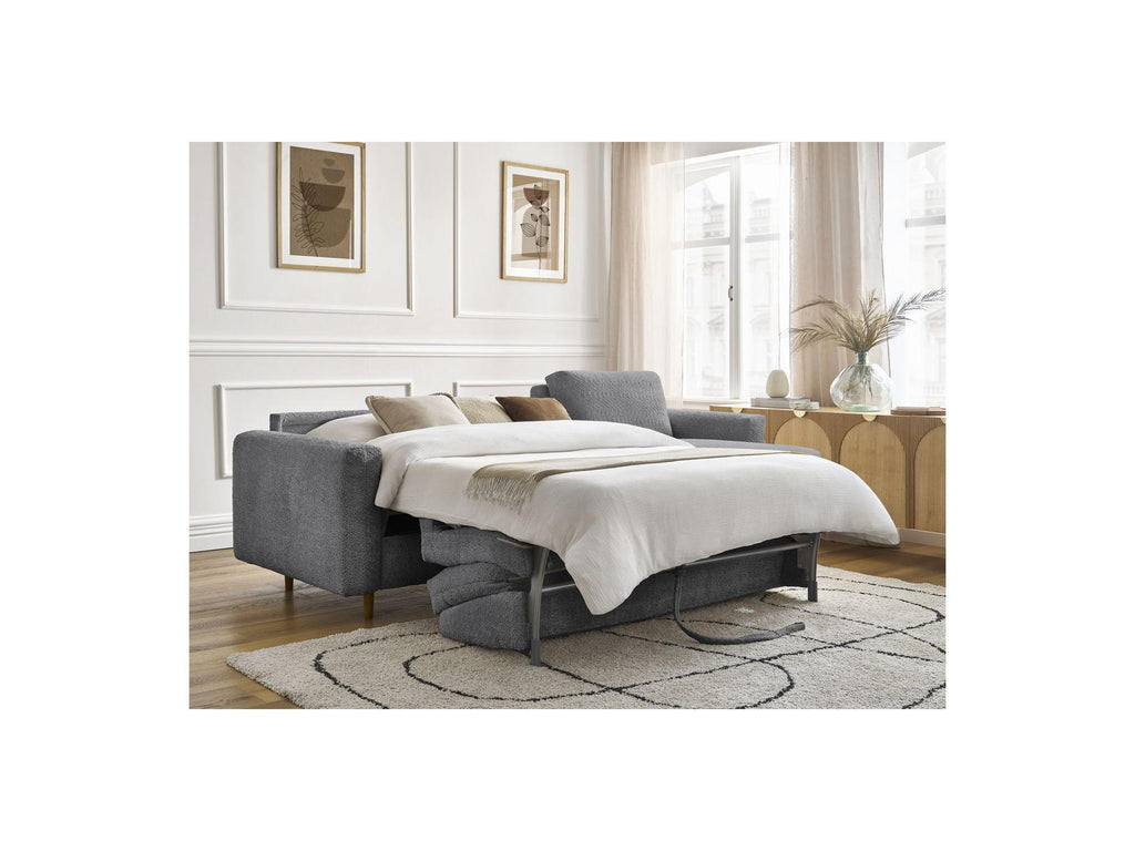 Cocoone - Canapé D'Angle Réversible Convertible Nouveau Ouverture Express - Tissu Bouclette