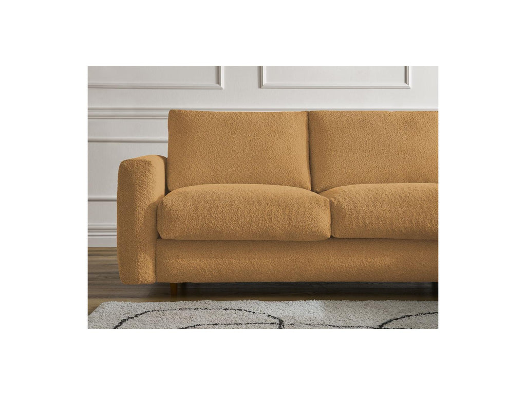 Cocoone - Canapé D'Angle Réversible Convertible Nouveau Ouverture Express - Tissu Bouclette