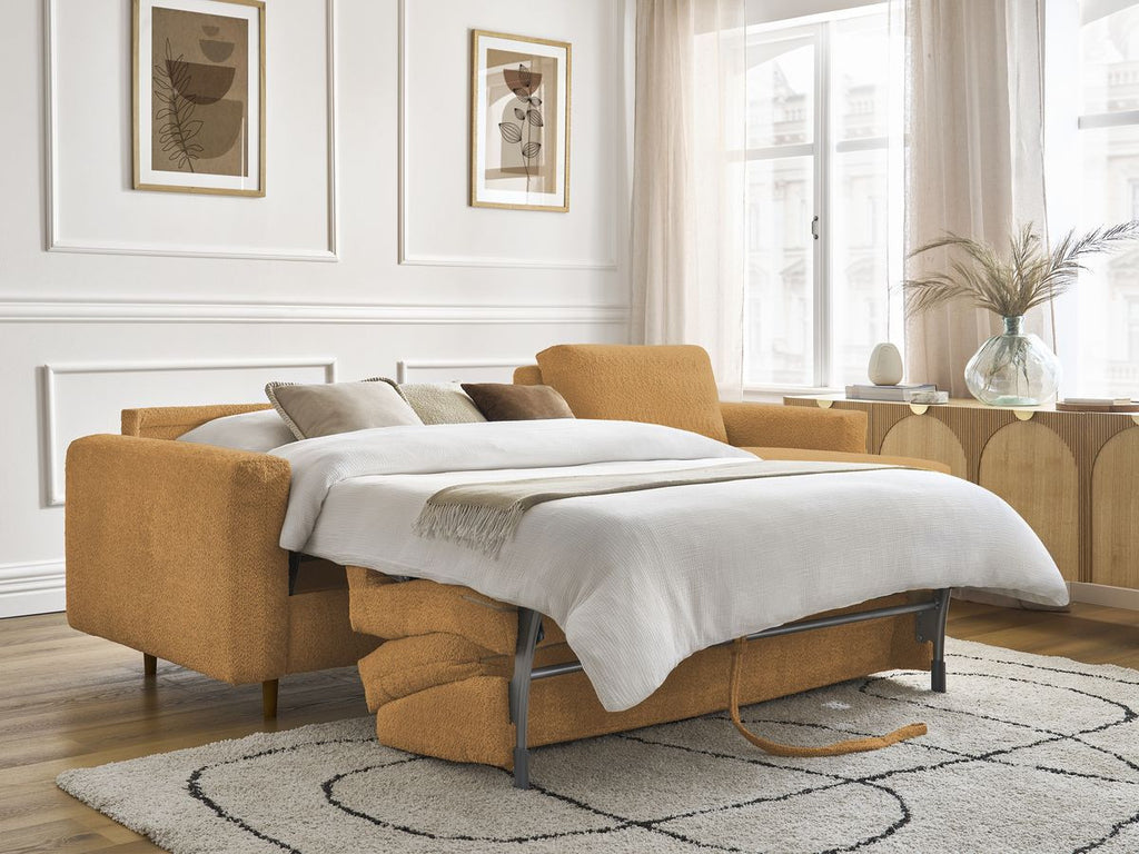 Cocoone - Canapé D'Angle Réversible Convertible Nouveau Ouverture Express - Tissu Bouclette