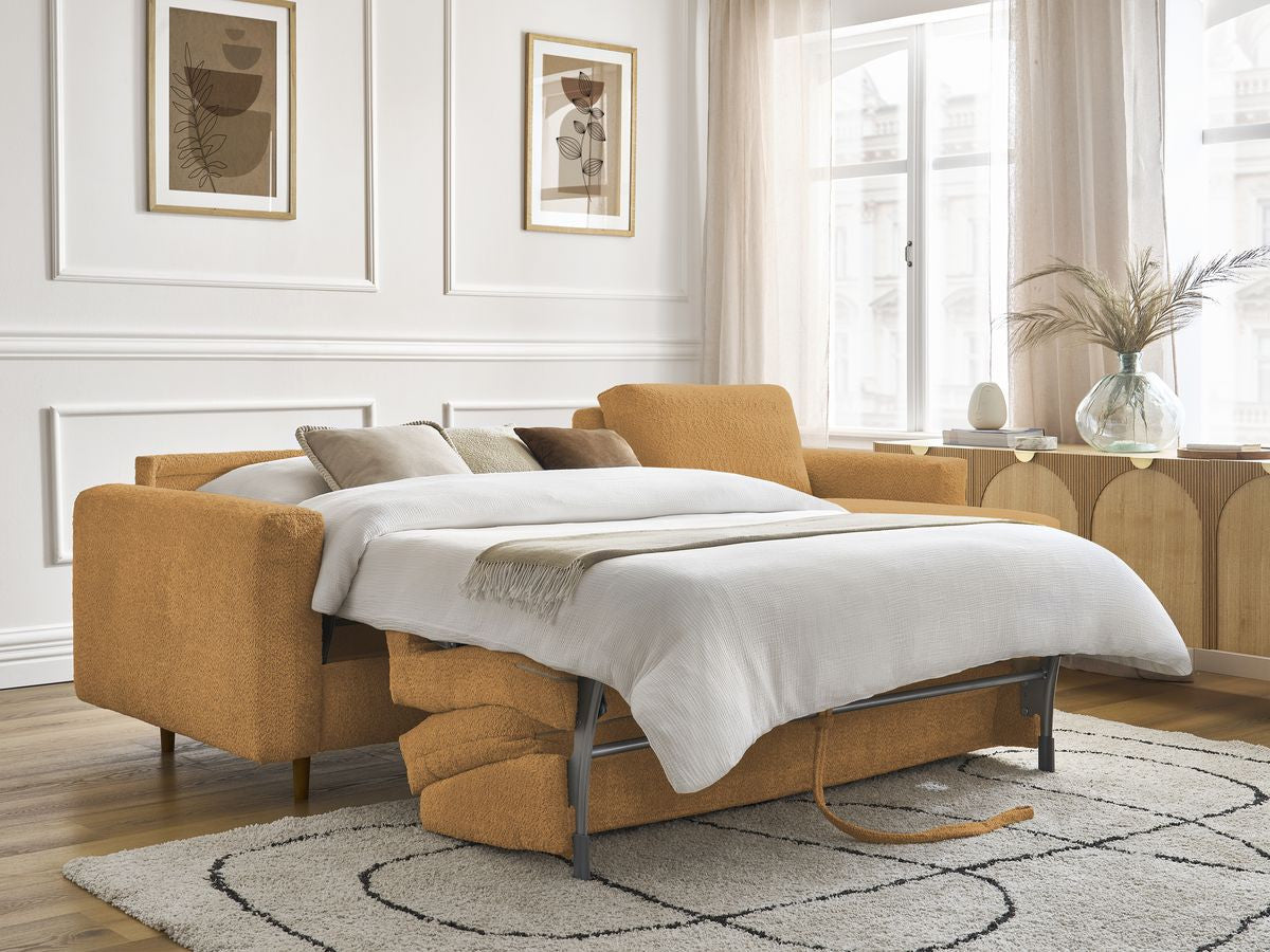 Cocoone - Canapé D'Angle Réversible Convertible Nouveau Ouverture Express - Tissu Bouclette