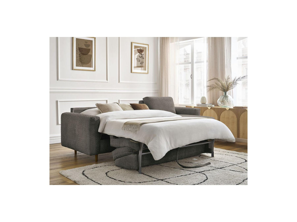 Cocoone - Canapé D'Angle Réversible Convertible Nouveau Ouverture Express - Tissu Bouclette