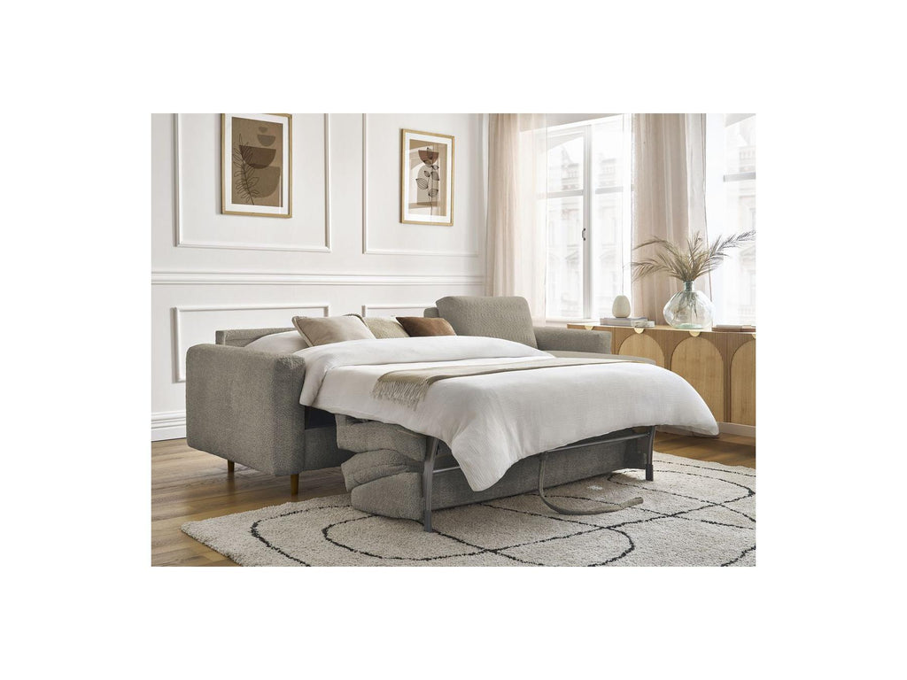 Cocoone - Canapé D'Angle Réversible Convertible Nouveau Ouverture Express - Tissu Bouclette