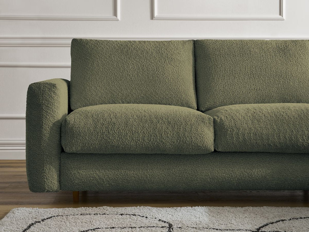 Cocoone - Canapé D'Angle Réversible Convertible Nouveau Ouverture Express - Tissu Bouclette