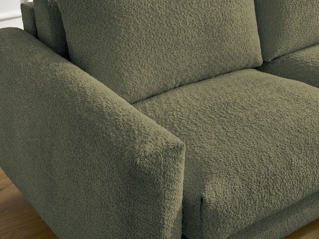 Cocoone - Canapé D'Angle Réversible Convertible Nouveau Ouverture Express - Tissu Bouclette