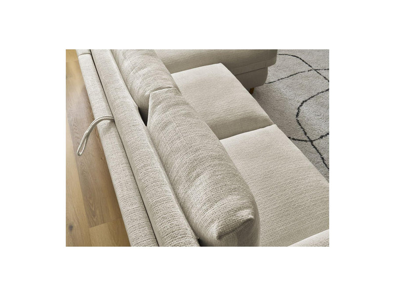 Canapé D'Angle Réversible Convertible - Nouveau Cocoone - Tissu Texturé