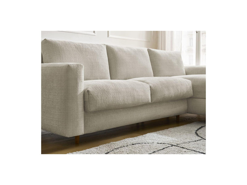 Canapé D'Angle Réversible Convertible - Nouveau Cocoone - Tissu Texturé