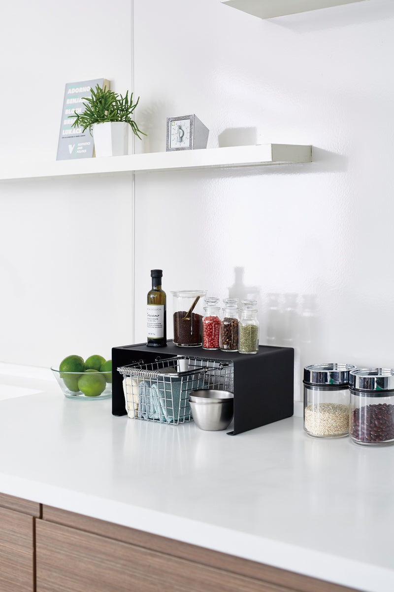 Estantería De Cocina Apilable - Tower - Negro