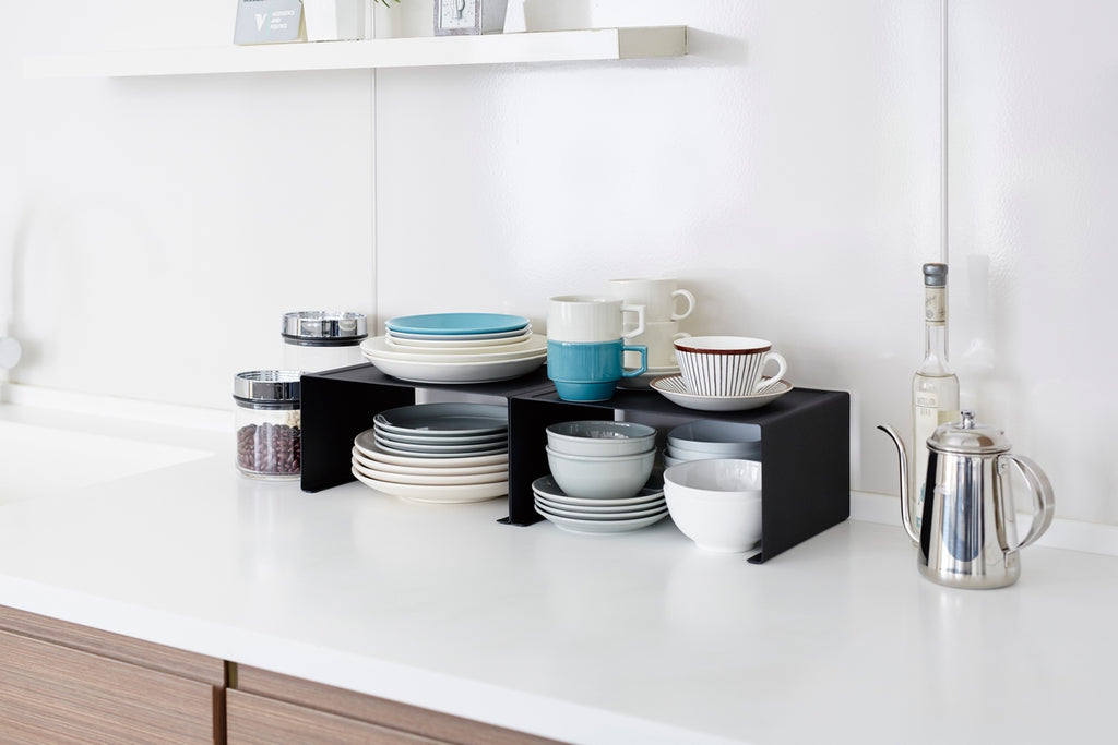 Estantería De Cocina Apilable - Tower - Negro