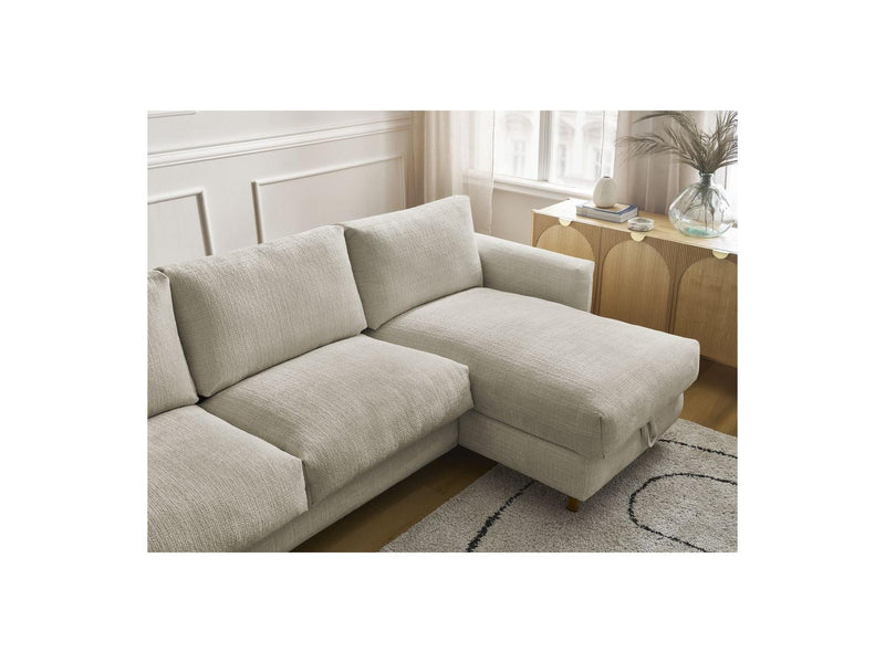 Canapé D'Angle Réversible Convertible - Nouveau Cocoone - Tissu Texturé