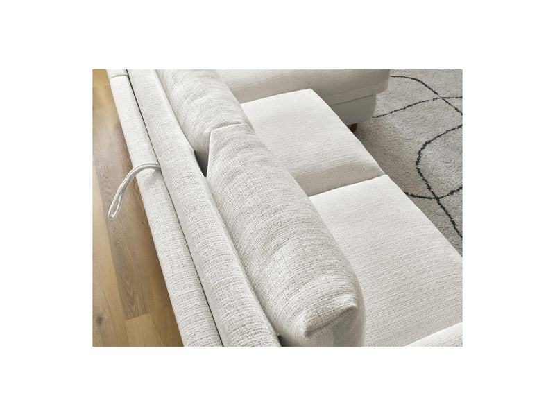 Canapé D'Angle Réversible Convertible - Nouveau Cocoone - Tissu Texturé