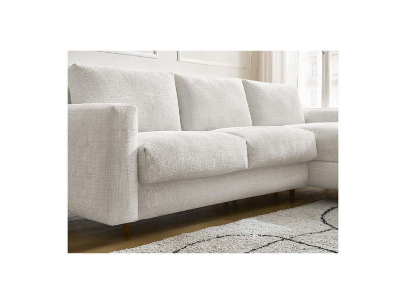 Canapé D'Angle Réversible Convertible - Nouveau Cocoone - Tissu Texturé