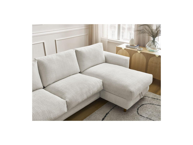 Canapé D'Angle Réversible Convertible - Nouveau Cocoone - Tissu Texturé