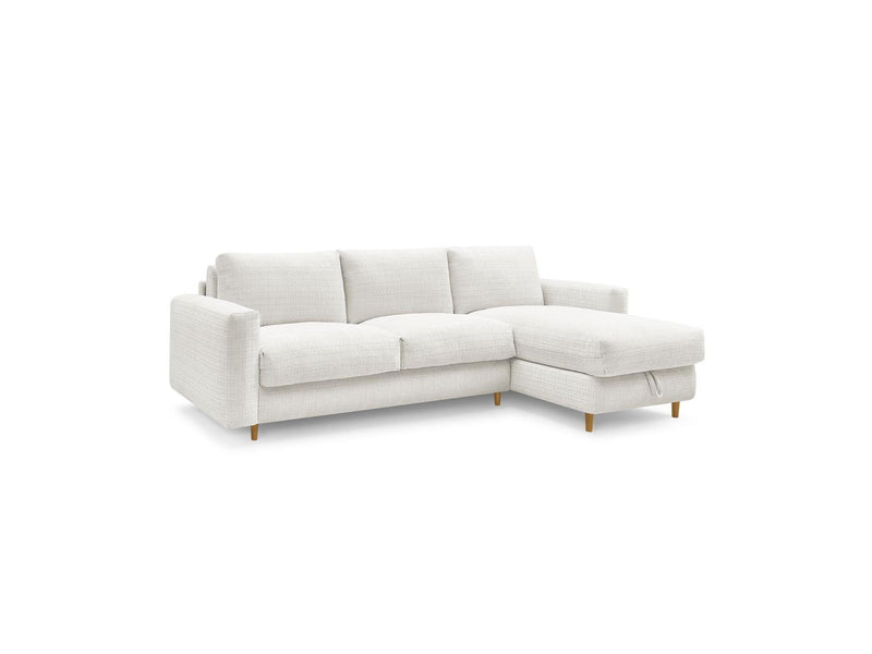 Canapé D'Angle Réversible Convertible - Nouveau Cocoone - Tissu Texturé