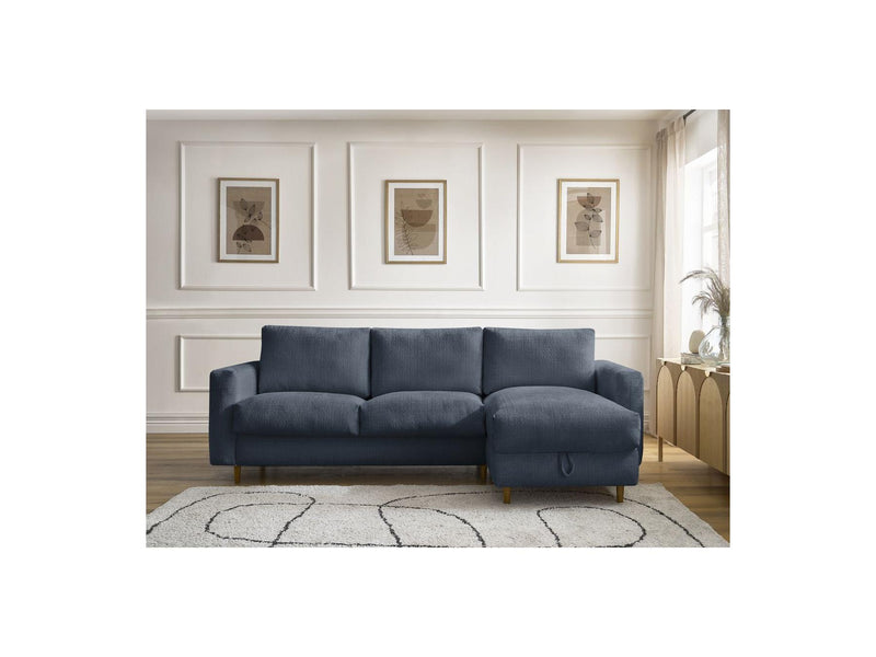 Canapé D'Angle Réversible Convertible - Nouveau Cocoone - Tissu Texturé