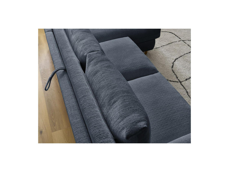 Canapé D'Angle Réversible Convertible - Nouveau Cocoone - Tissu Texturé