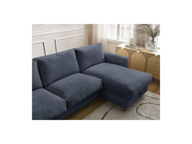 Canapé D'Angle Réversible Convertible - Nouveau Cocoone - Tissu Texturé