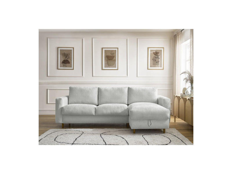 Canapé D'Angle Réversible Convertible - Nouveau Cocoone - Tissu Texturé