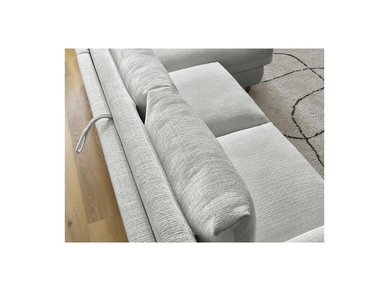 Canapé D'Angle Réversible Convertible - Nouveau Cocoone - Tissu Texturé