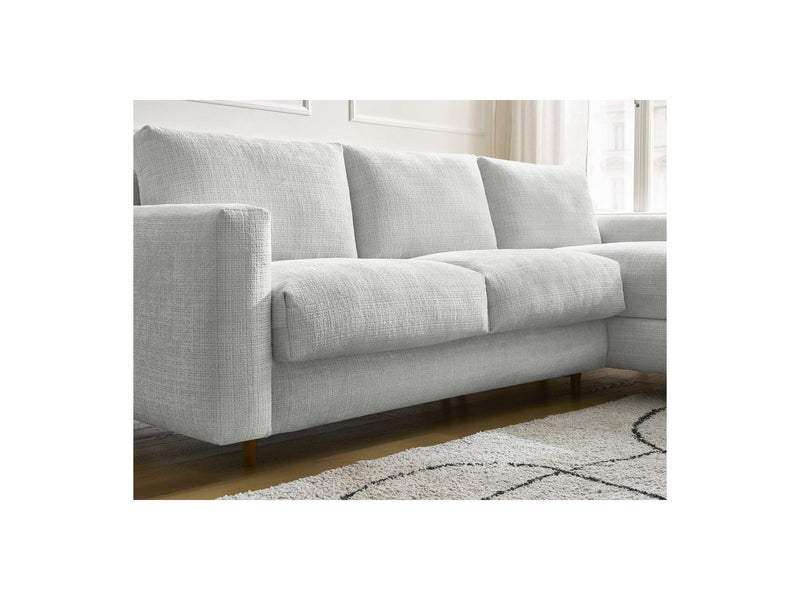 Canapé D'Angle Réversible Convertible - Nouveau Cocoone - Tissu Texturé