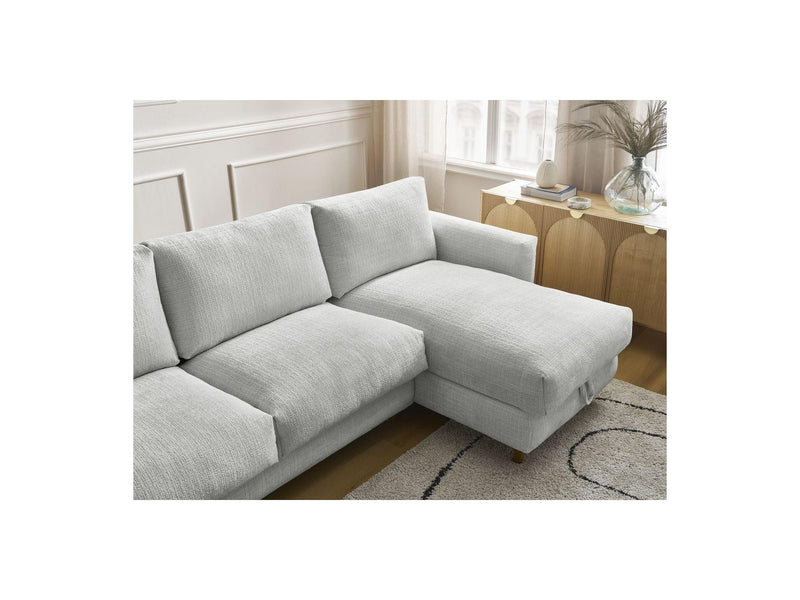 Canapé D'Angle Réversible Convertible - Nouveau Cocoone - Tissu Texturé