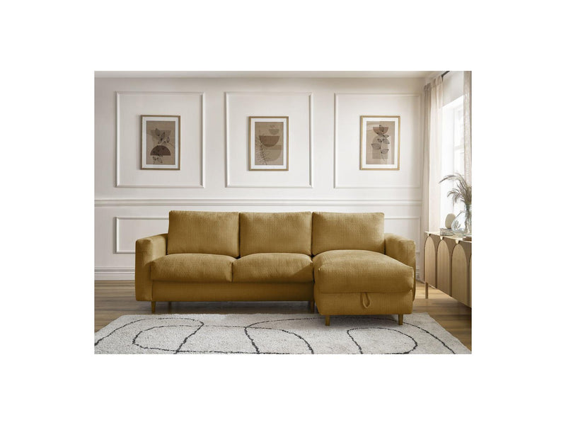 Canapé D'Angle Réversible Convertible - Nouveau Cocoone - Tissu Texturé