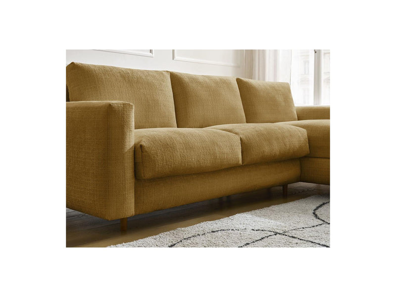 Canapé D'Angle Réversible Convertible - Nouveau Cocoone - Tissu Texturé