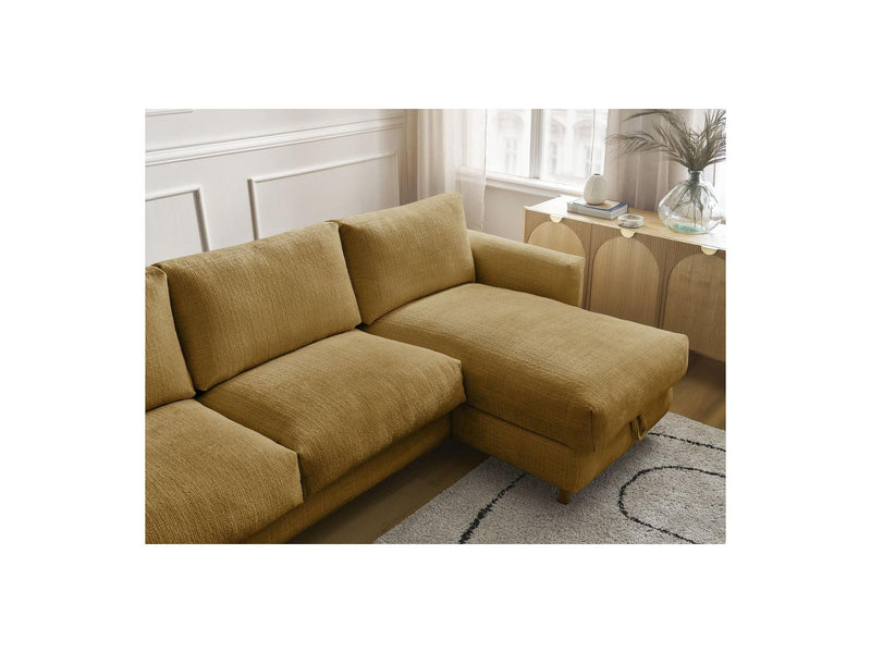 Canapé D'Angle Réversible Convertible - Nouveau Cocoone - Tissu Texturé