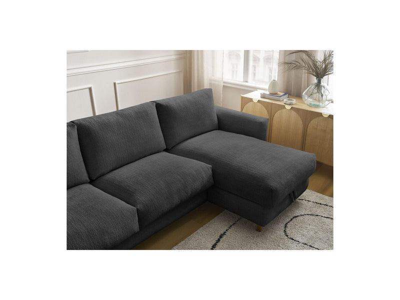 Canapé D'Angle Réversible Convertible - Nouveau Cocoone - Tissu Texturé