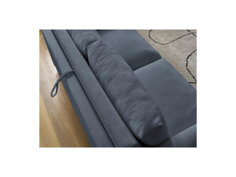 Canapé Droit Convertible - Nouveau Cocoone - Tissu Lisse