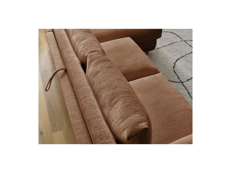 Canapé D'Angle Réversible Convertible - Nouveau Cocoone - Tissu Texturé