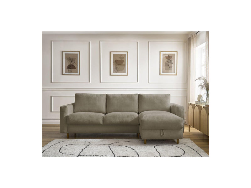 Canapé D'Angle Réversible Convertible - Nouveau Cocoone - Tissu Texturé