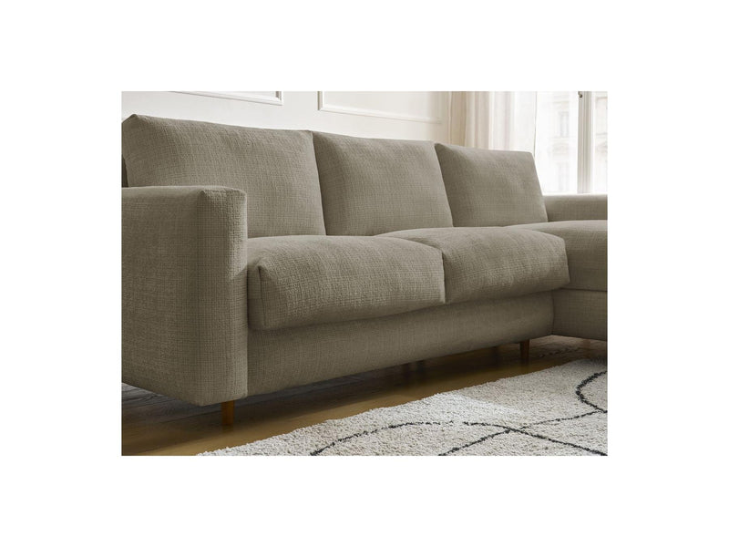 Canapé D'Angle Réversible Convertible - Nouveau Cocoone - Tissu Texturé