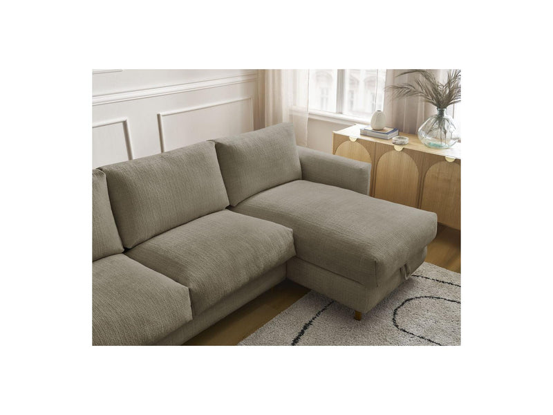 Canapé D'Angle Réversible Convertible - Nouveau Cocoone - Tissu Texturé