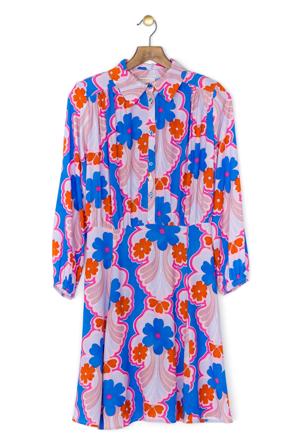 The Alice Blue Flower Dress
