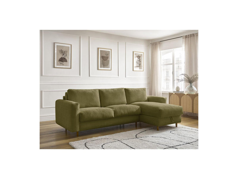 Canapé D'Angle Réversible Convertible - Nouveau Cocoone - Tissu Texturé