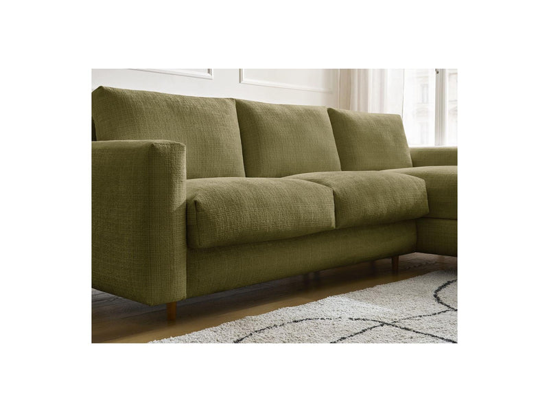 Canapé D'Angle Réversible Convertible - Nouveau Cocoone - Tissu Texturé