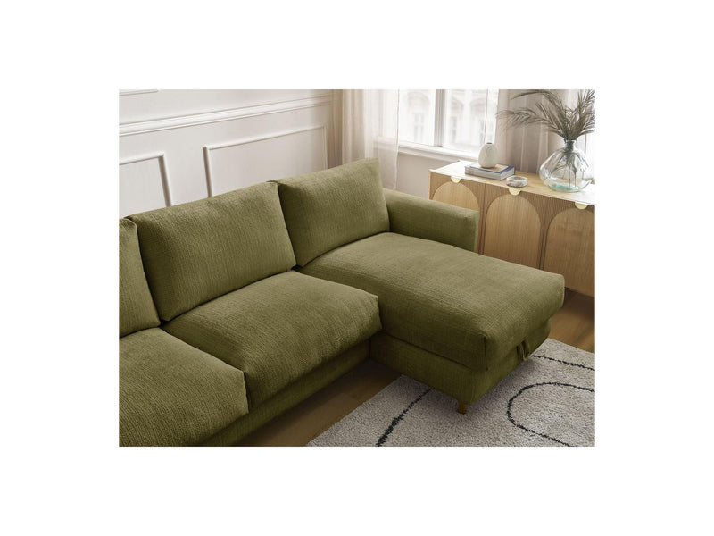 Canapé D'Angle Réversible Convertible - Nouveau Cocoone - Tissu Texturé